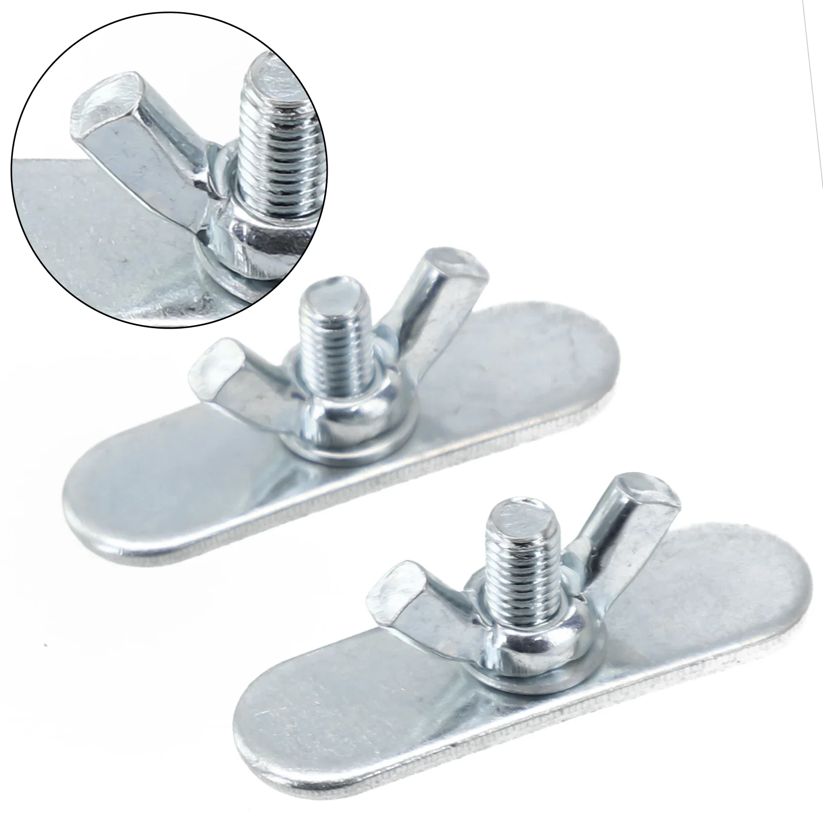 2PCS Butterfly Turnbuckle Screws Stainless Steel For Mobile Air Conditioner Accessories Sealing Plate Turnbuckle