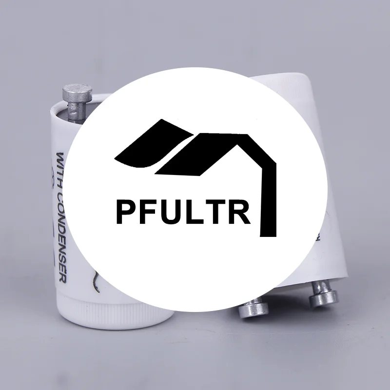 5pcs/set Single 220V-250V 4-80W Fluorescent Lamp Starter FS-U S2 TL Starter Tube Fuse Starters CE Rohs