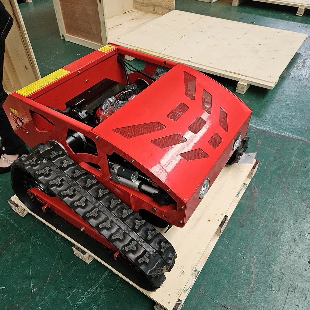 

CE Diesel Engine All Terrain Mower Agricultural Rubber Track Remote Control Lawn Mower