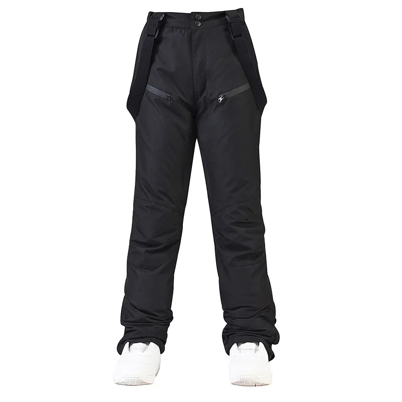 New Unisex Ski Pants Windproof Waterproof Snowboard Wear Winter Outdoor Warm Snow Sports Pants Men Women Skiing Trousers