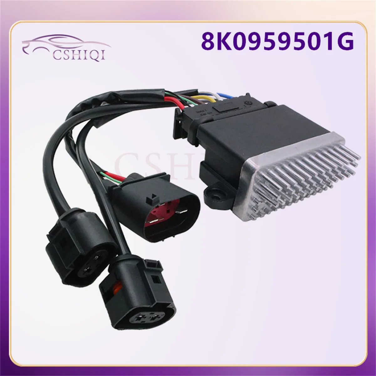 

8K0959501G Модуль управления вентилятором охлаждения двигателя 8K0959501A 8K0959501C для Audi A4 A5 A6 A7 Q5 Q3 Quattro 2009-2016 Автоаксессуары