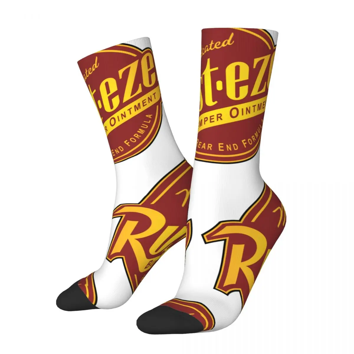 

Rust-eze Logo Socks All Season Long Socks Accessories for Man's Woman's Gifts