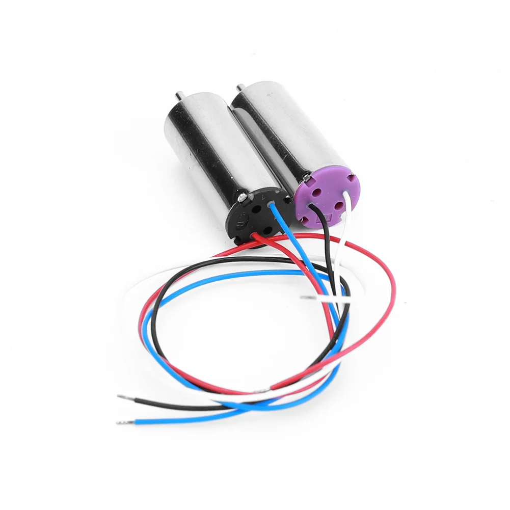 2PCS 8520 CW+CCW Mini Coreless Motor DC 3-5V Electric Motor 50000 RPM High Speed Micro Hollow Cup Engine DIY RC Drone Quadcopter