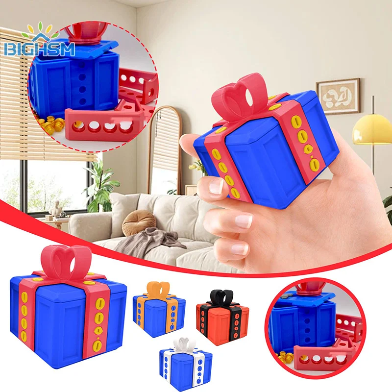 1Pcs Annoying Gift Box With Screws Large Prank Screw Boxes 3D Printed Present Box Money Card Container Christmas Gift