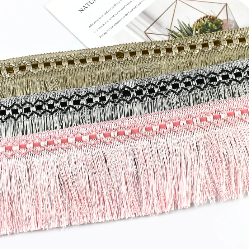 

1-5M 10cm Ethnic Style Tassel Lace Curtains Sewing Tassels Pillow Edge Decor Fringe Home Textile Tools DIY Handmade Accessories