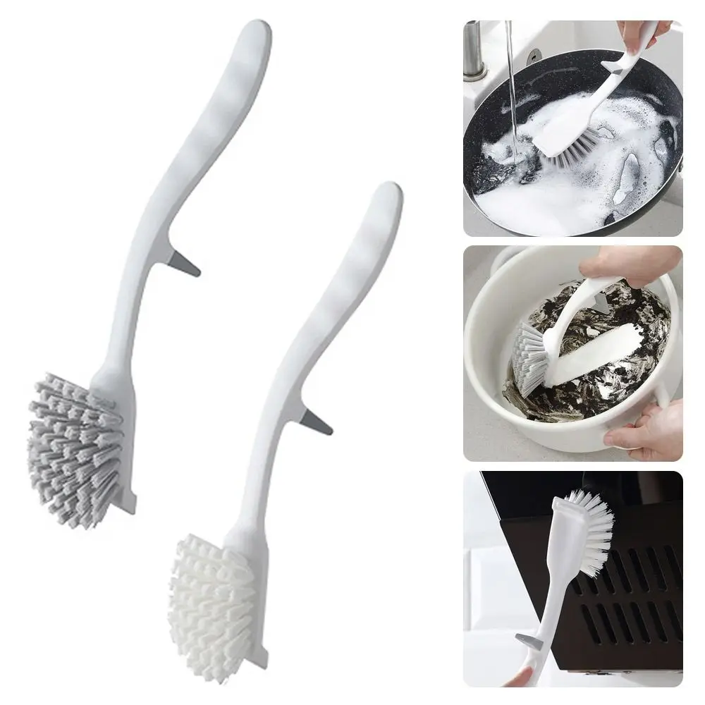 Multifunctional Kitchen Brush Long Handle Pan Pot Brush Dish Bowl Washing Cleaning Brush Household Kitchen Clean Tools