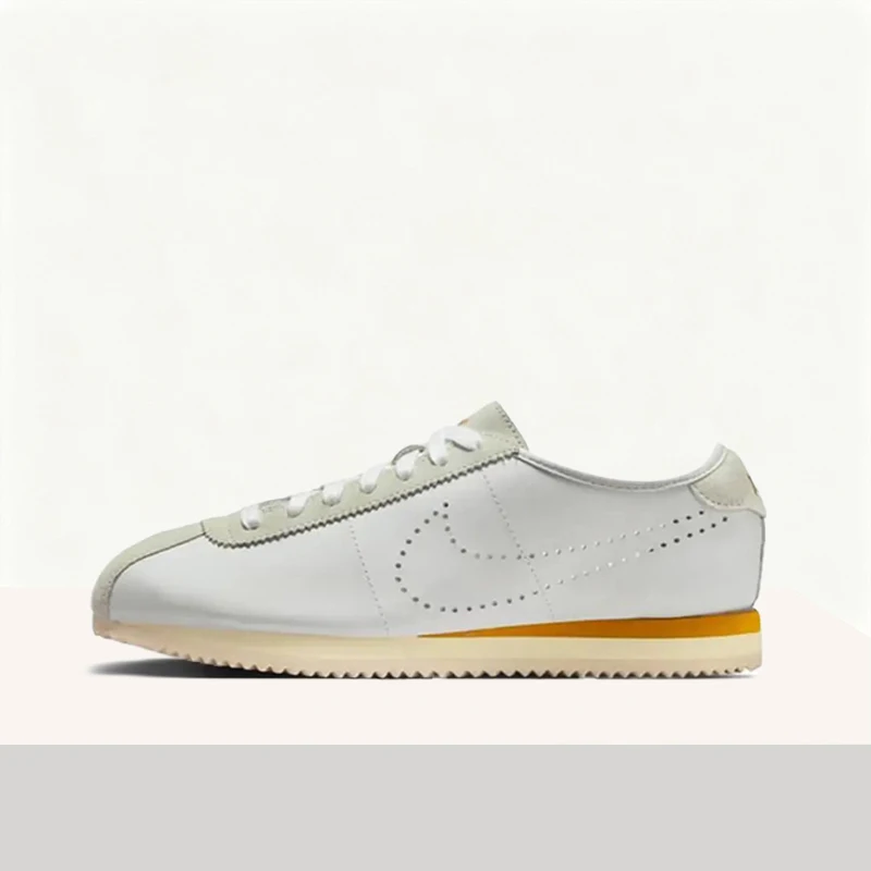 Nike Cortez: Minimalist, Versatile, Snug-Fitting, Cushioned, Non-Slip Low-Top Training Shoes for Women in White HQ1841-100