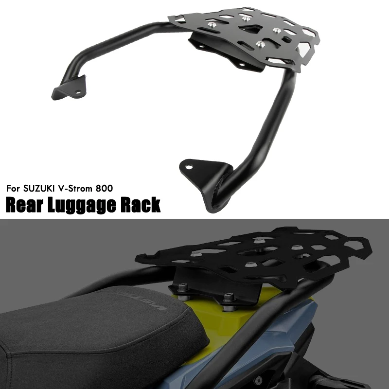 

For SUZUKI V-STROM 800DE DL800 VSTROM 800 DE Motorcycle Rear Luggage Rack Cargo Holder Top Box Carrier Shelf Bracket Accessories