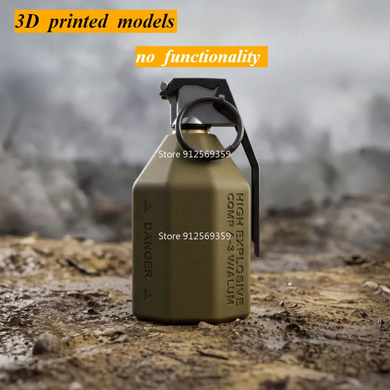 Нефункциональная модель M111 последней серии США, изготовленная из 3D-печатного материала, нефункциональный декоративный макет.