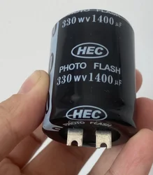 capacitors 330v 1400uf flash light component electronic capacitor 35*45mm