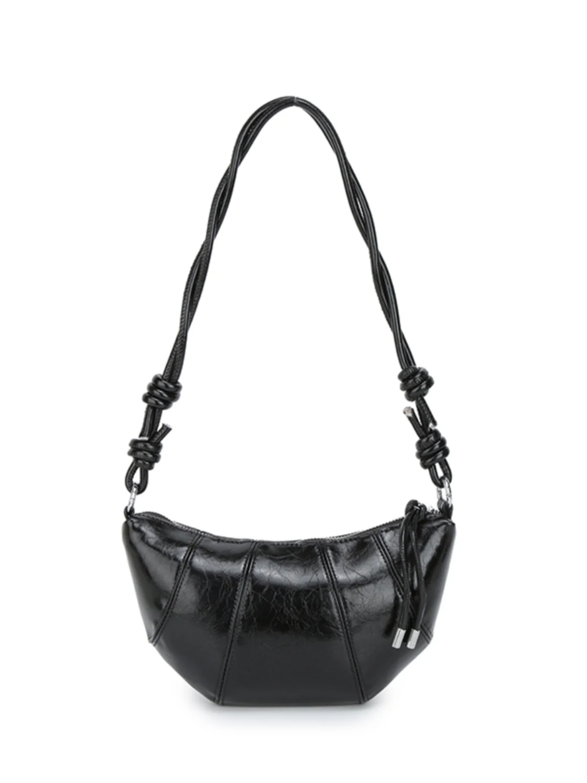 

2025 New Women's Summer Dumpling ape Large Capaci oulder Bag Luxury Crocodile Bag Casual Crossbody Soft PU Leather