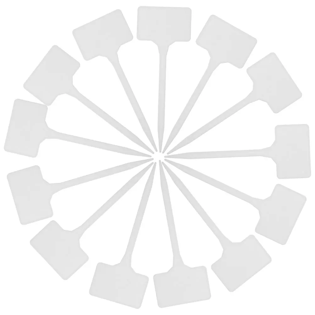 

20Pcs Plastic Plant Tags DIY Garden Label Markers for Flower Pots Outdoor Indoor Plant Id Labels Nursery Succulent Decoration