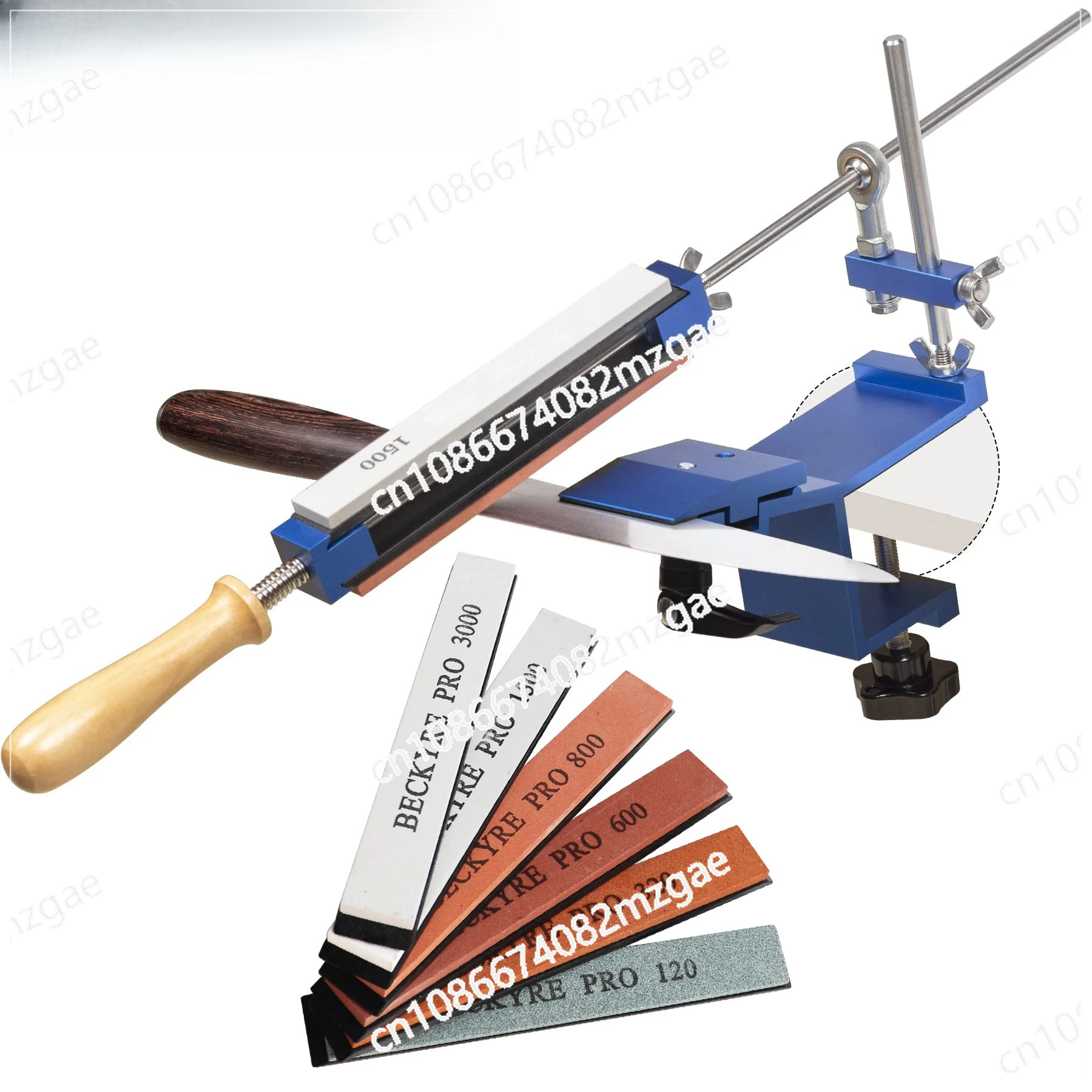 Professional Fixed Angle Sharpener for Household Use - Precision Knife Sharpening Tool with Guided System