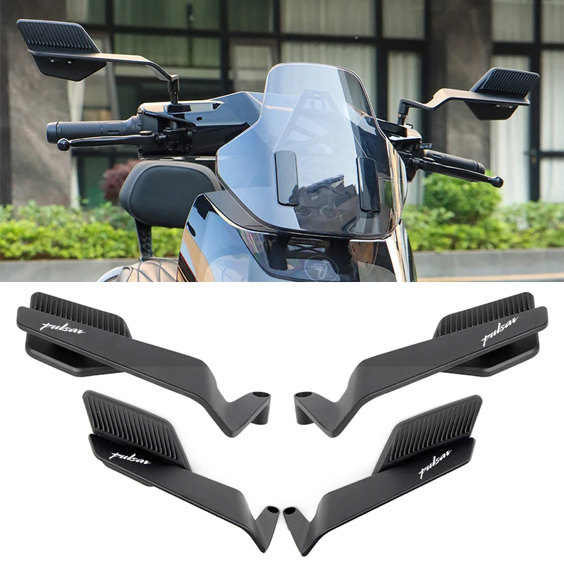 Espejo retrovisor lateral ajustable para Pulsar Dominar400 BAJAJ 180 PULSAR135 NS200 NS160 NS125