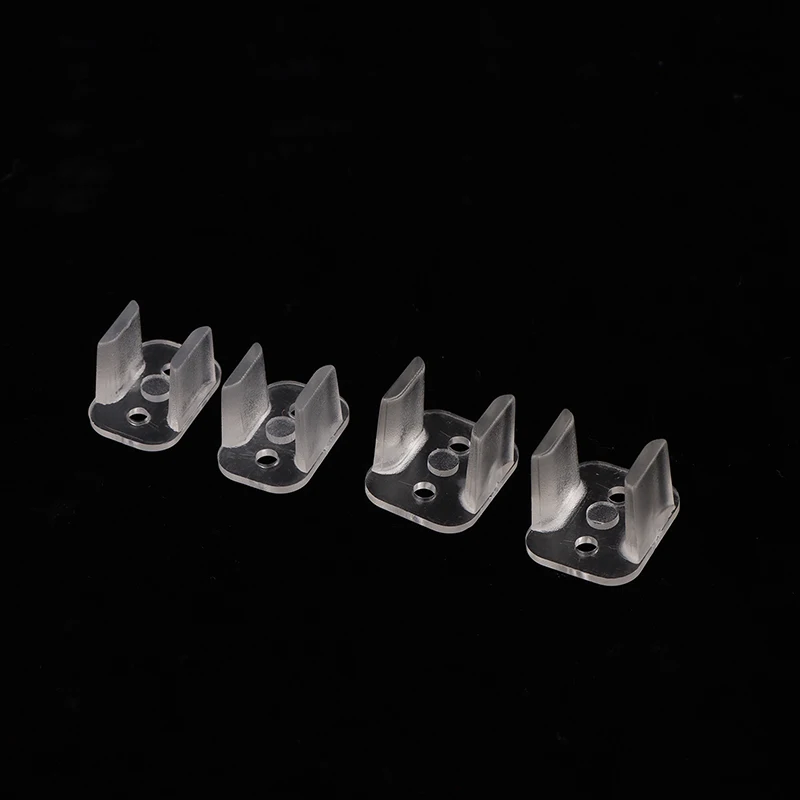 LED修理absプラスチック取り付けクリップ、ネオンストリップクリップ、取り付けクリップ、6x12mm、8x16mm、20個