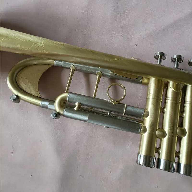 High Quality TR-190GS 85 Bb Trumpet Brass Musical Instruments Silver Plated Bc Trumpet With Mouthpiece Gloves Case Free Shipping