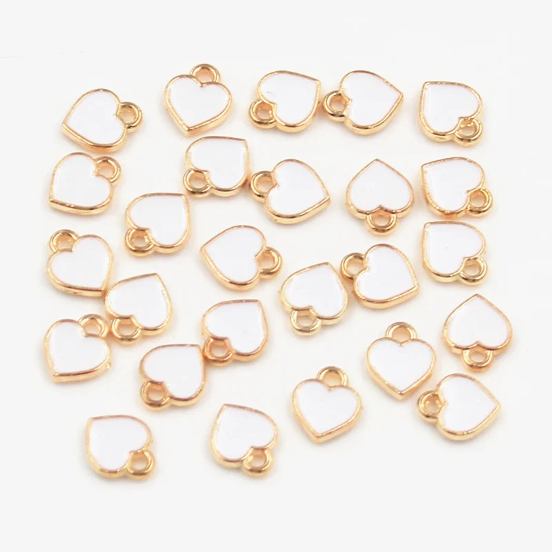 50pcs Charms Colorful Lovely Star KC Gold Color Pendants DIY Crafts Making Findings Handmade Fashion Jewelry