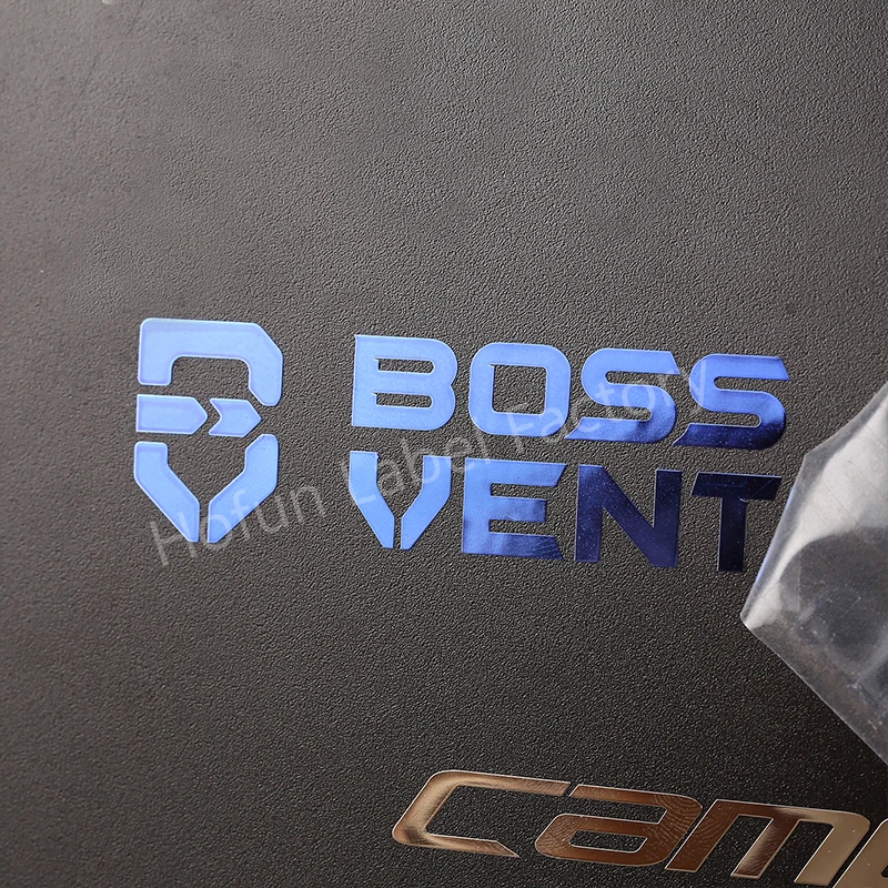 

custom 3D metallic gold logo silver decal for wedding candle jar gift box glass car shiny raised transfer sticker self-adhesive