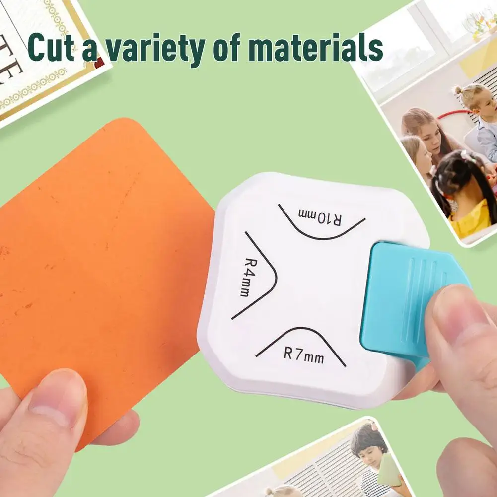 1pc Three-in-one Corner Rounders Corner Embosser Corner Round Paper Card Business Cutter, Card Cutter Photo Cutter Diy Cutt V8p3