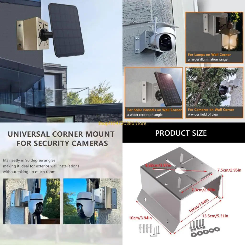 

K0EA Outdoor Camera Holder Stand Rack Suitable for Enhances Security Monitoring in All Weather Conditions Secure Installation