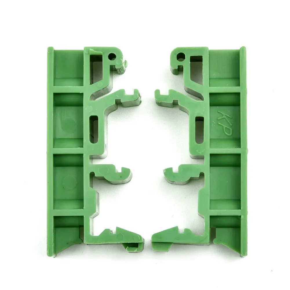 10pcs DRG-01 PCB DIN 35 Rail Adapter Circuit Board Mounting Bracket Mount Holder Multi Tools Plastic Accessories