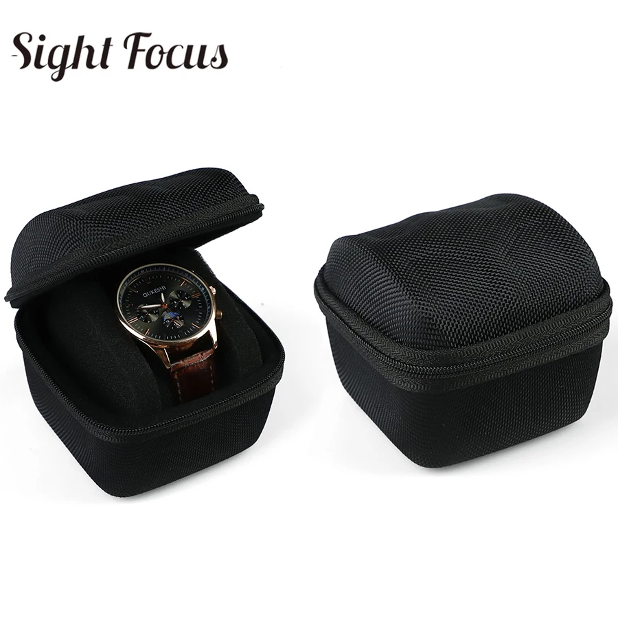 1,2,3,5 Slots EVA Hard Shell Watch Box Portable Outdoor Watch Organizer Watch Boxes Container Travel Wrist Watch Storage Case