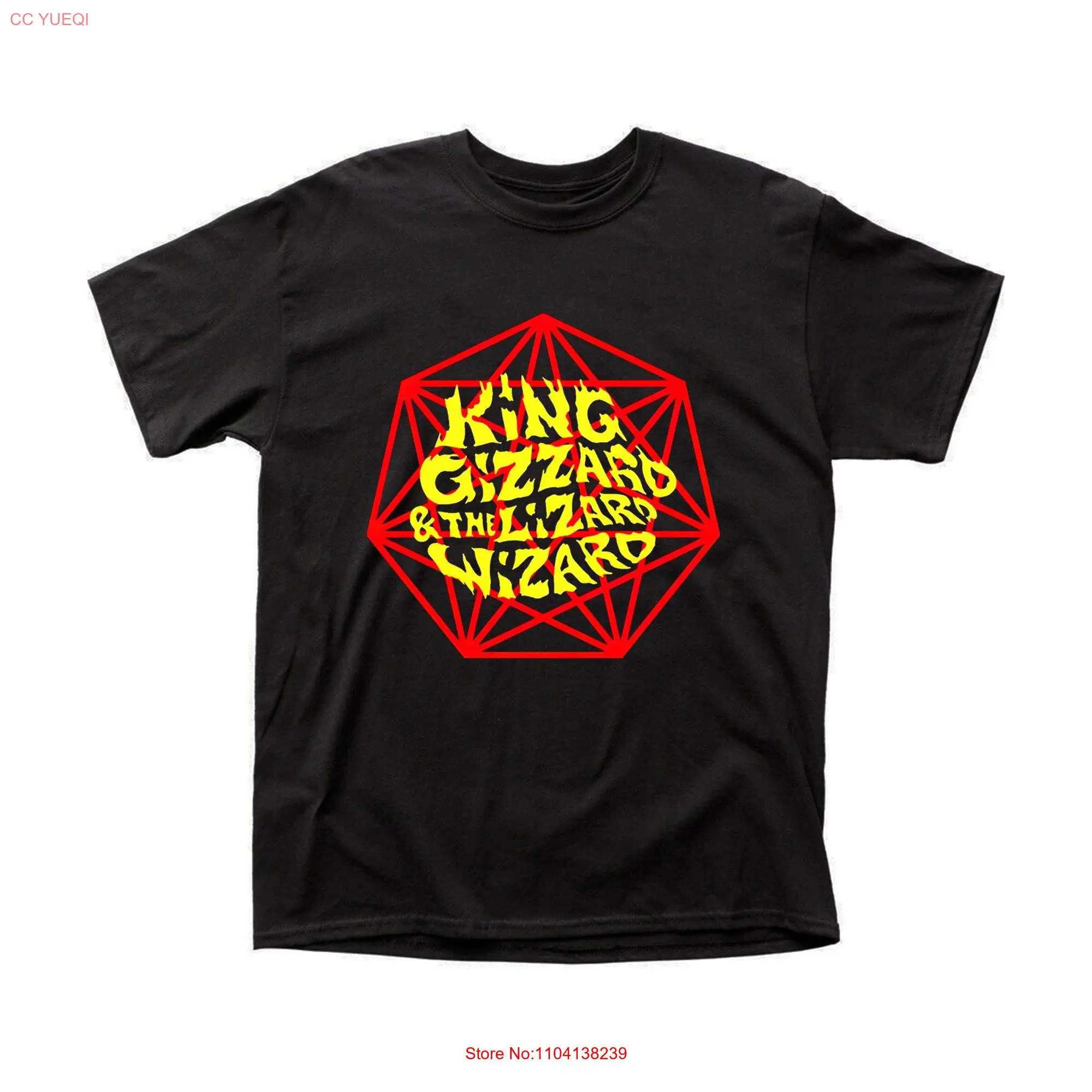 Best Of King ventriglio e The Lizard Wizard On Tour T-Shirt girocollo maniche lunghe o corte