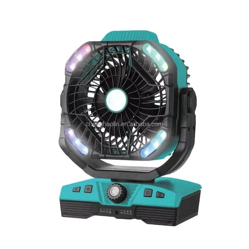 Portable Mini Desk Fan 6 Inch USB Powered Cooling Device With Brushless Motor 3 Speed Adjustable Air Circulator For Office