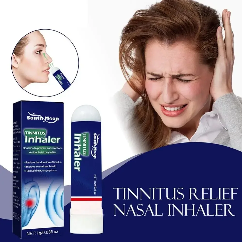 Ear Ringing Relief Treatment Inhaler Relieve Deafness Tinnitus Itching Earache Ear Hard Hearing Treatment Health Care 다이어트