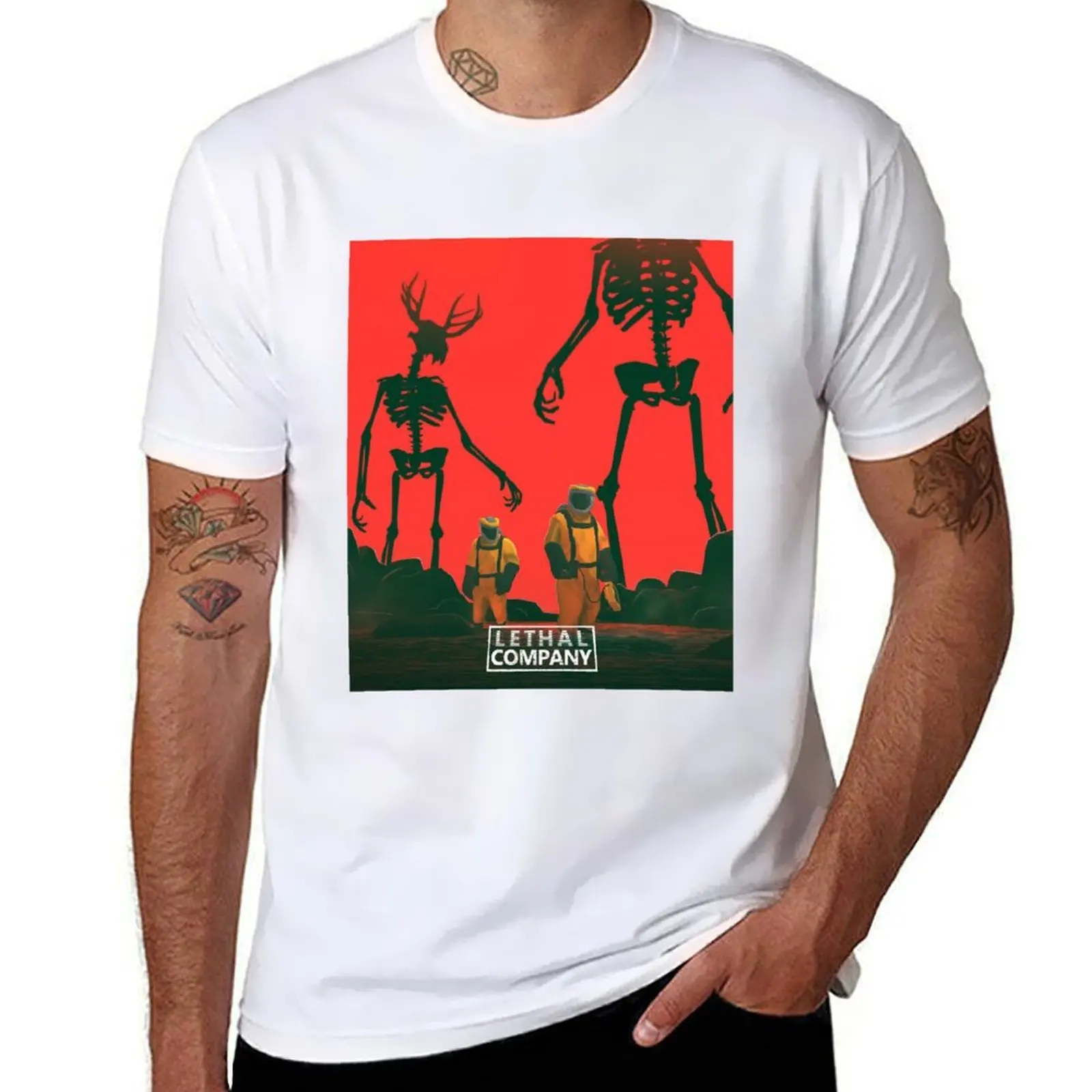 

Lethal Company T-Shirt cotton t shirt pack g man t shirts for men T-Shirt