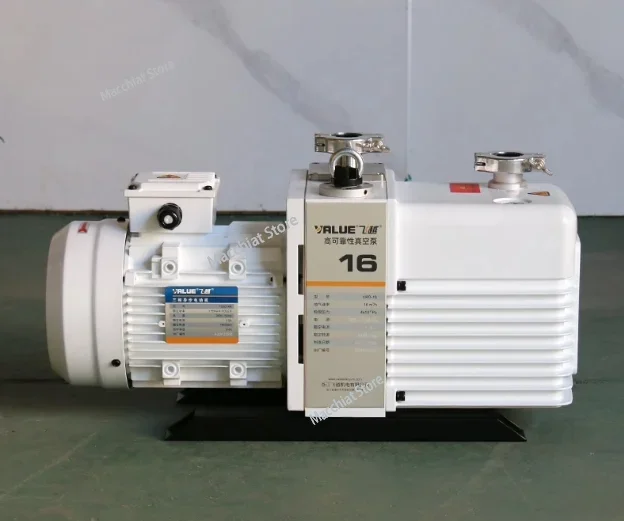 Two-stage Vacuum Pump 220V Integral Oil  Electric Double-stage Rotary Vane    VRD-16