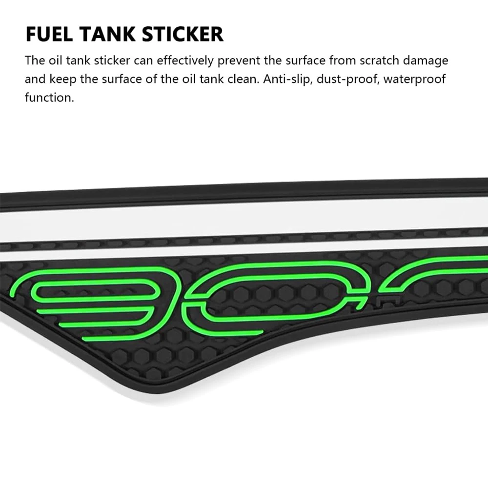 Para kawasaki z900 2025 acessórios da motocicleta antiderrapante decalque decorativo almofada do tanque de combustível bicicleta kit adesivo protetor