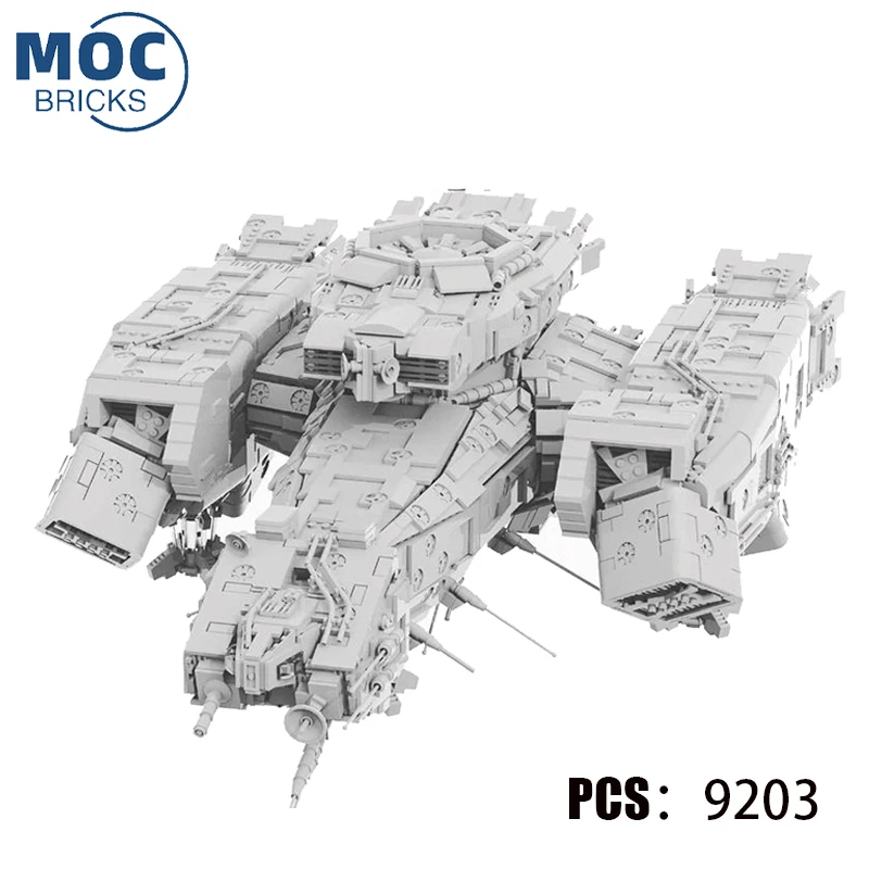 

Space War Series USCSS Nostromo MOC Building Blocks Model Kit Destroyer Imperial Shuttle High-Tech Bricks Puzzle Toys