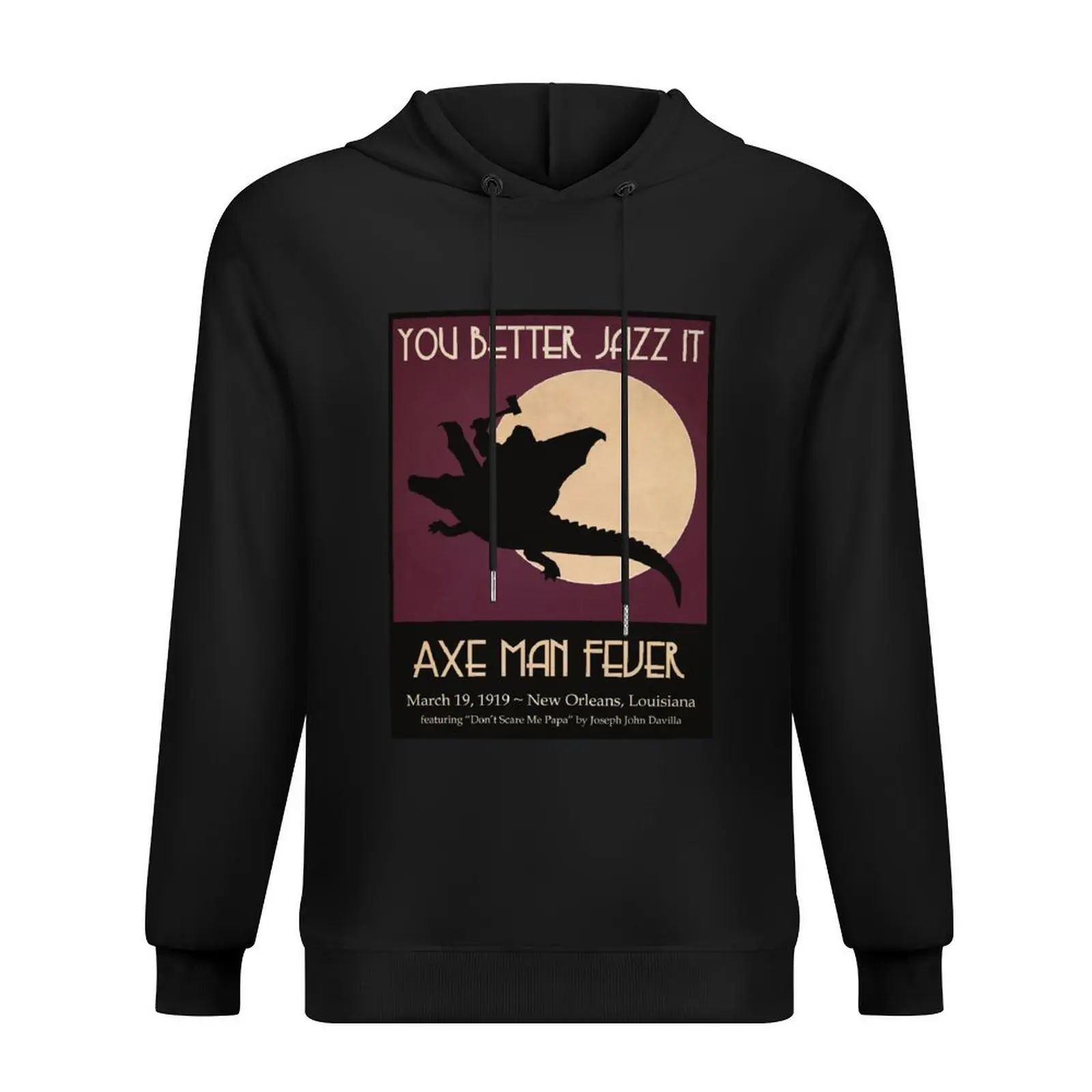 

Axe Man Fever Hoodie blouse korean clothes men's coat men clothing big size hoodie