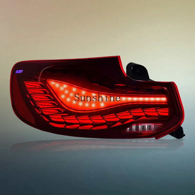 

2 series tail light assembly M2C F22 F23 F87 modified dragon scale LED tail light auto parts