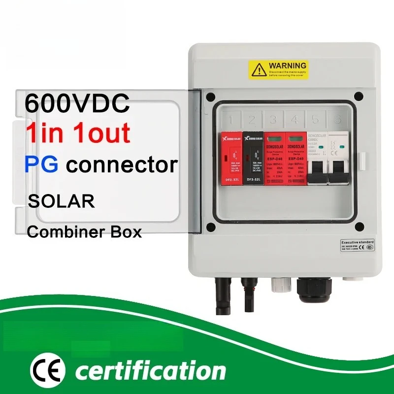 

Red IP65 Explosion-Proof Junction Box with SPD+MCB+15A Fuse, 600V Protection for Lighting Circuits (New Housing)