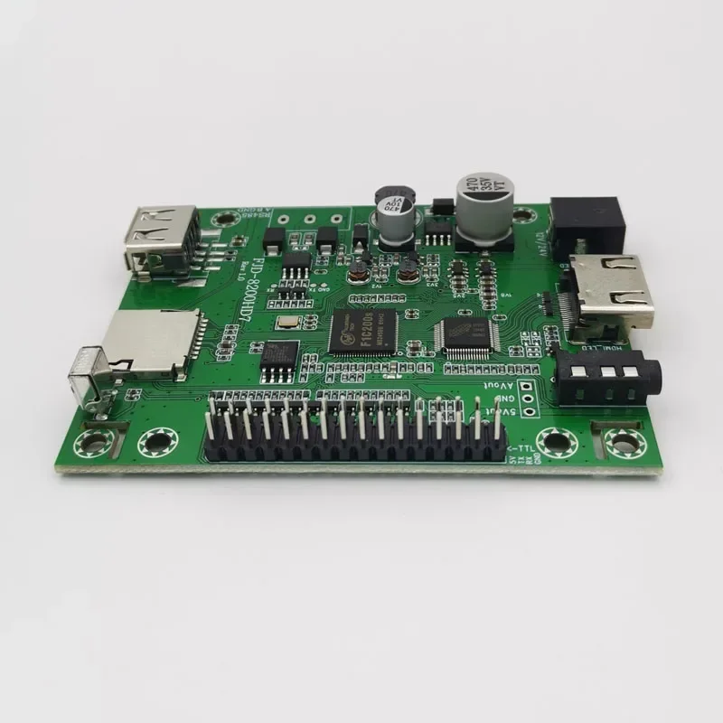 

Single-chip serial control video playback board, lossless 1080P HD decoding HDMI showroom advertising MP5 FJD-8200HD7