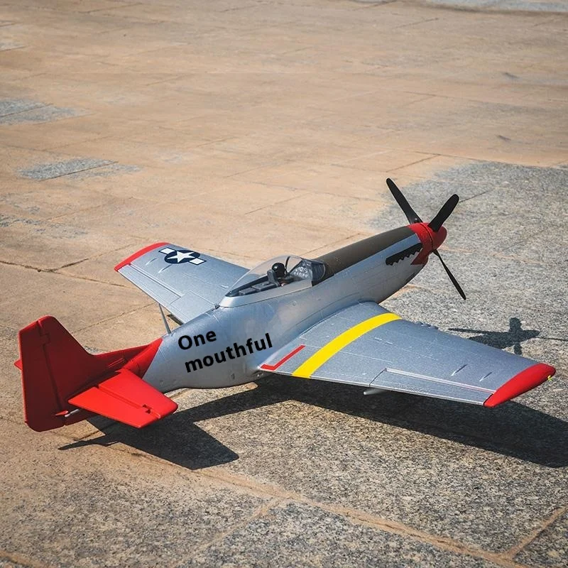 Blue Arrow 850mm P51 Mustang Afstandsbediening Elektrische Tweede Wereldoorlog Beginnende Toegangsvliegtuigen Vaste Vleugel RC Speelgoed PNP/RTF Versie