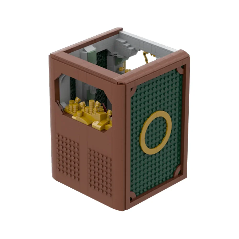 

MOC Movie The Rings Book Corner Smaug Building Blocks Model Book Nook Bricks Diy Assembled Toy For Children Gift