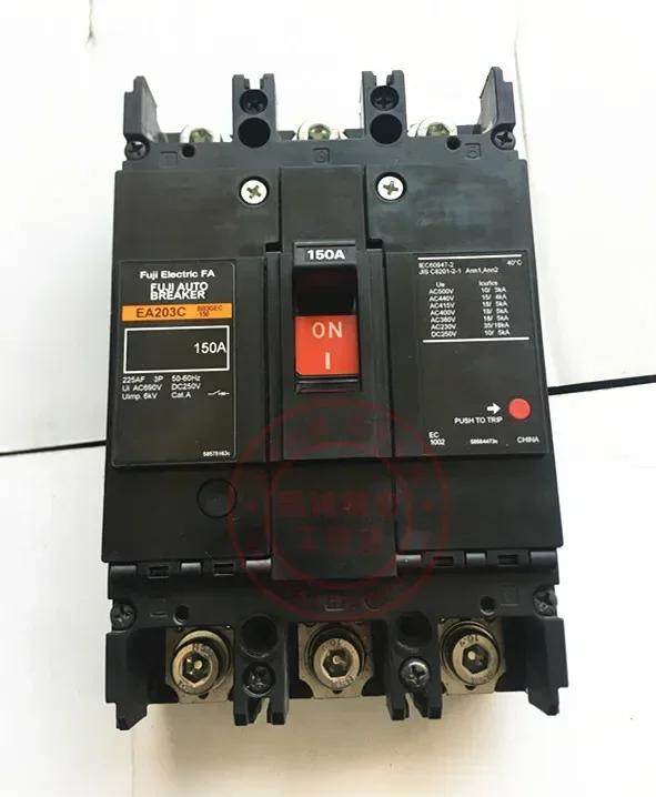 2026.4 Original Fujifilm Circuit Breaker Air Switch EA203C 3P 150A Genuine EA203C In Stock