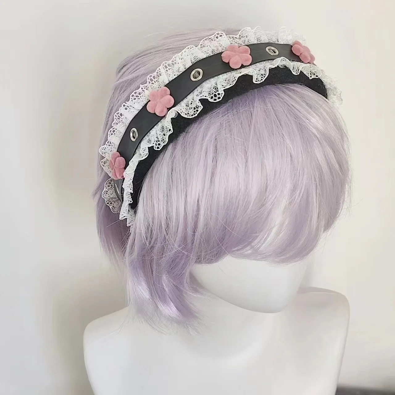 

Japanese-style Soft Girl Lolita Adorable Mother Lace Headdress Lolita Anime Maid Versatile KC Hair Accessories