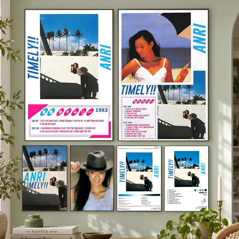 A-Anri T-Timely Poster Wall Art Home Decor Living Room Bedroom Office Dorm Apartment Gift