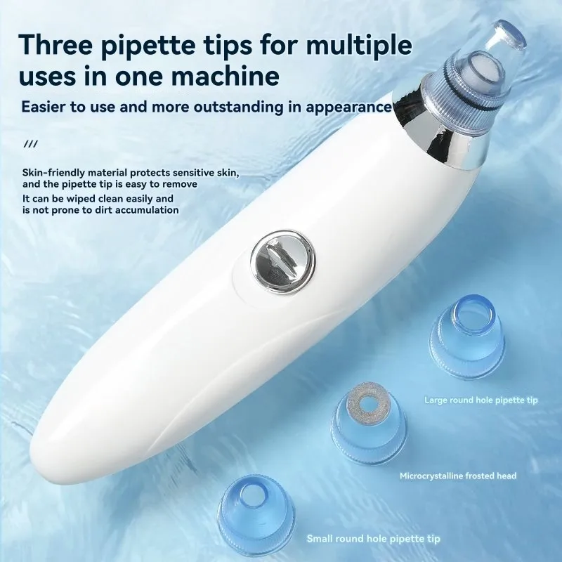 (AD11] Electric Pore Cleanser - Blackhead Remover Beauty Device with Dual Speed Adjustment Pore Cleansing Instrument