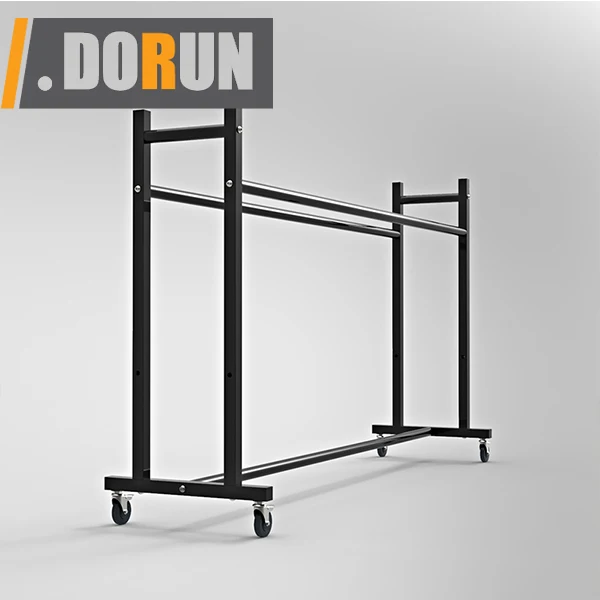 رف كرة السلة، حامل تدريب الرماية المتدحرج، تخزين المعدات الرياضية بعجلات، حامل منظم من أربع طبقات