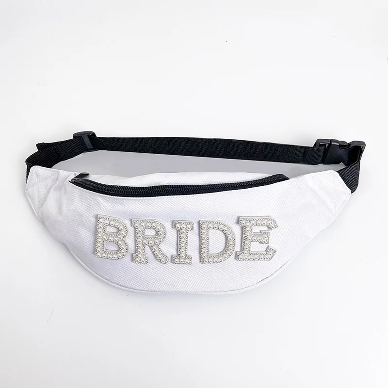 Bride fanny pack Bach Bachelorette hen Party girls weekend Bridal Shower beach pool wedding engagement decoration honeymoon Gift