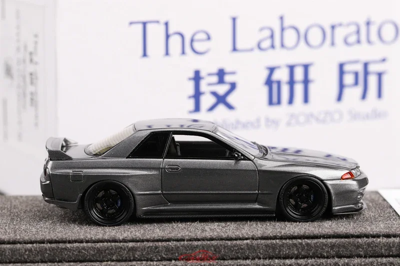 Zonzo Studio 1:64 corps large actif horizon GTR R32 JDM Simulation édition limitée résine métal statique modèle de voiture jouet cadeau