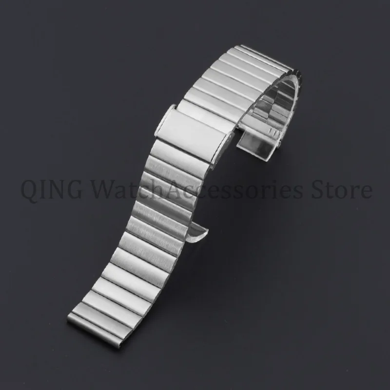 20mm 22mm Stainless Steel Watch Straps for Samsung for Huawei Watch Quick Release Braclet Metal WatchBand Universal Wristband