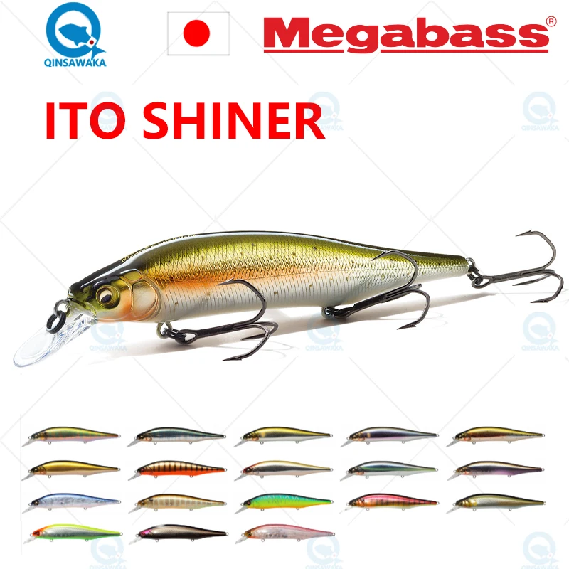 JAPAN Megabass ITO SHINER 115mm 14g Fishing Lure Suspend  jerk bait  MINNOW Bass Lure Jerkbait Saltwater Sea Tackle