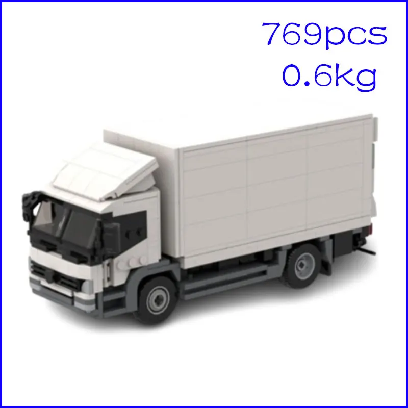 ชุดของเล่นประกอบโมเดลรถบรรทุก รถตู้ รถบัส และอื่นๆ แบบ DIY รุ่น MOC-130692 ตัวต่อขนาดเล็ก ของเล่นเสริมพัฒนาการ ชุดของขวัญ ของตกแต่ง