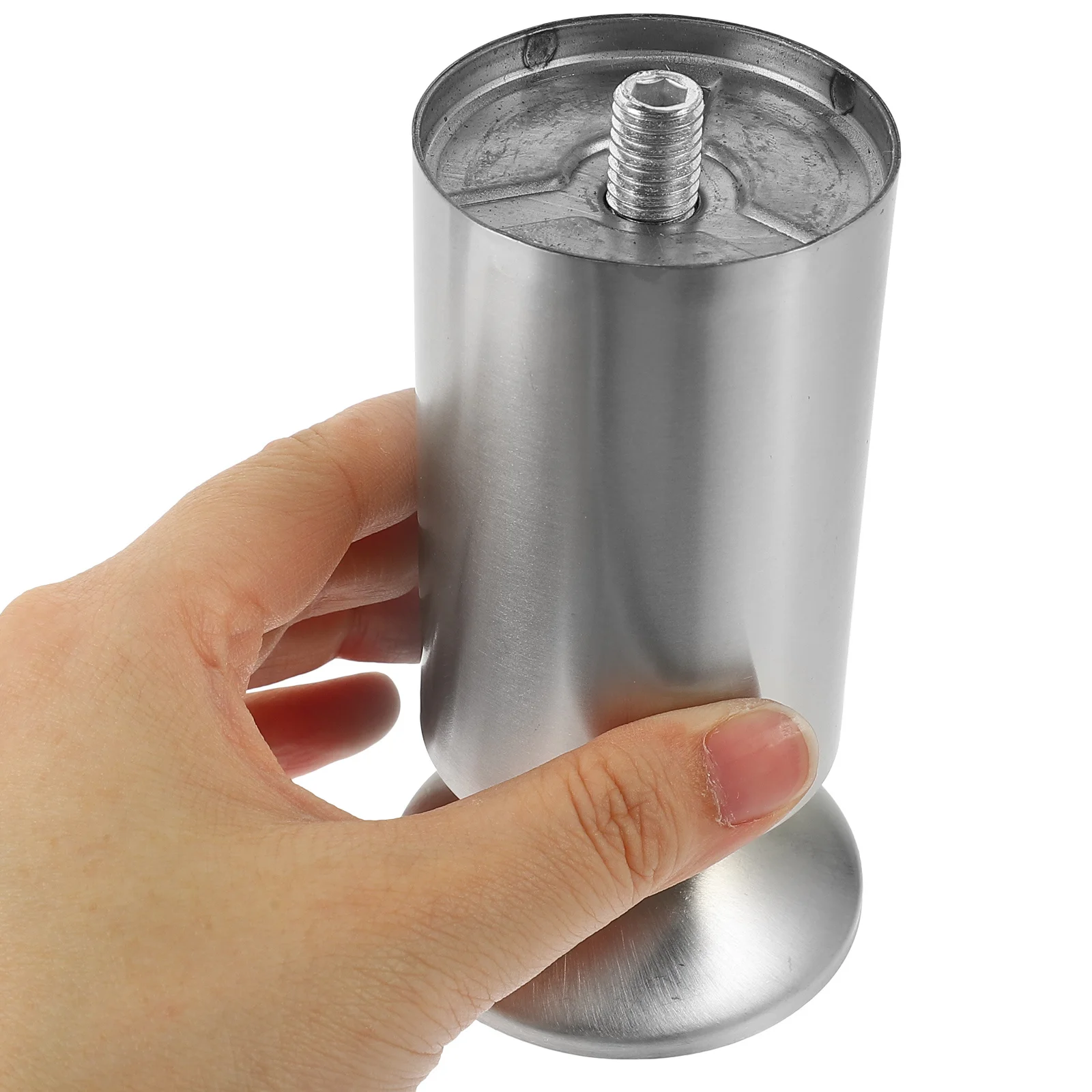 4 szt. Regulowane nóżki poziomujące do mebli, stal nierdzewna, antykorozyjne, nieblaknące, do szafek, sof, stołów, nóżki do szafek